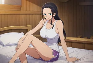Nico Robin x Momo