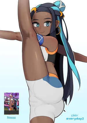 [everyday2] Nessa's match pose (Pokémon)