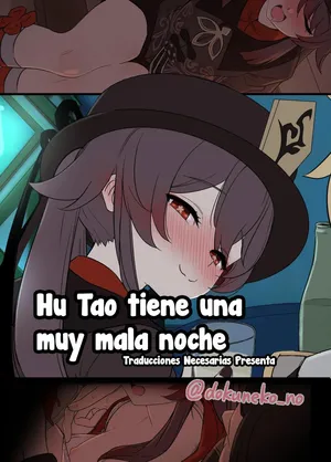 [Dokuneko Noil] Hu Tao ni Warui Koto o Suru no Hanashi - Hu Tao tiene una muy mala noche [Español] [Traducciones necesarias] [Sin Censura]