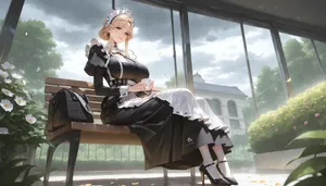 維多利亞女僕瑪麗亞的奉仕  [AI Generated]