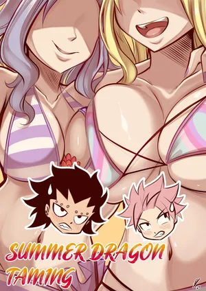 [Joshdinobarney] Summer Dragon Taming Doujin (Fairy Tail) [English] [Uncensored]