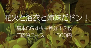 [安藤周記] 花火と浴衣と姉妹だドン！(学園アイドルマスター)